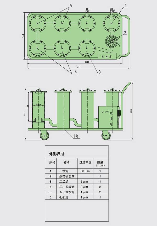 外形说明